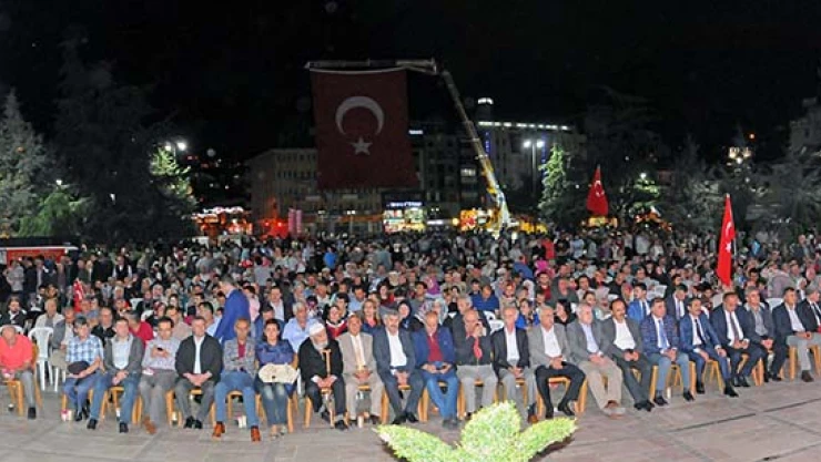 7'den 70'e demokrasi nöbetine devam