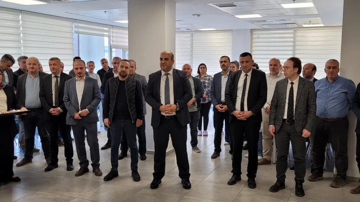 Derdiyok Personelleri İle Bayramlaştı