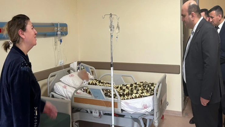 Derdiyok'tan Cide Devlet Hastanesi'ne Ziyaret