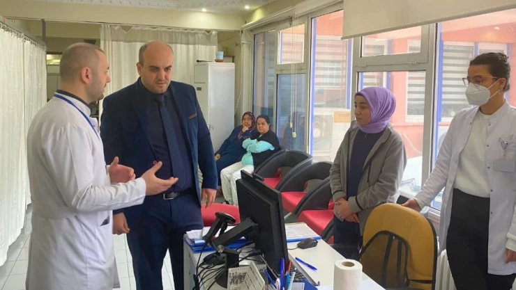 Derdiyok'tan, Rehabilitasyon Merkezi'ne Ziyaret