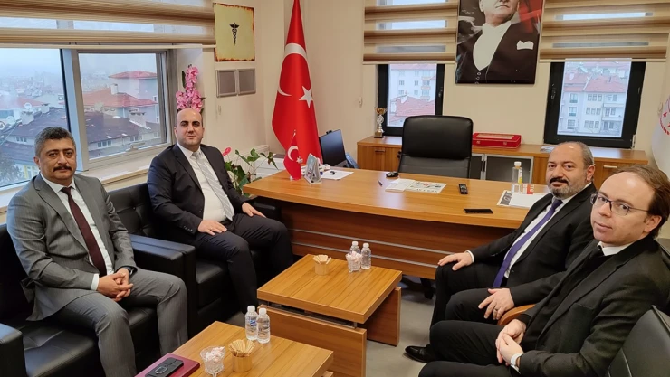 Derdiyok, Taşköprü İlçe Sağlık Müdürlüğü'nü Ziyaret Etti