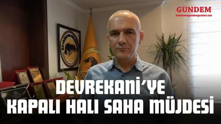 Devrekani Belediye Başkanı Altıkulaç'tan Kapalı Halı Saha Müjdesi