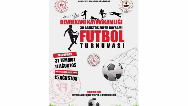 Devrekani'de futbol turnuvası heyecanı başladı
