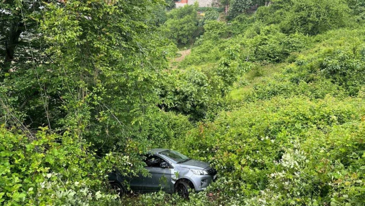 Direksiyon Hakimiyetini Kaybetti, Şarampole Devrildi