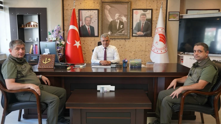 Doğa Koruma Ve Milli Parklar Yöneticilerinden Kılıç'a Ziyaret