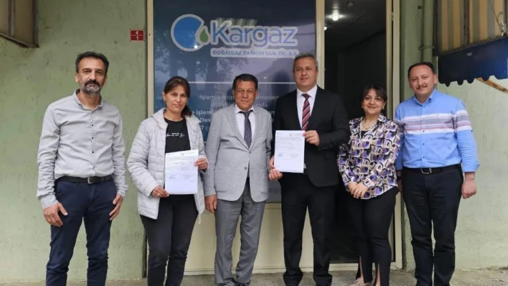 Doğalgaz İçin İlk Abonelik Başvurusu Yapıldı