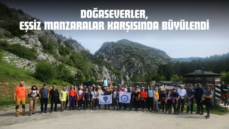 Doğaseverler, Eşsiz Manzaralar Karşısında Büyülendi