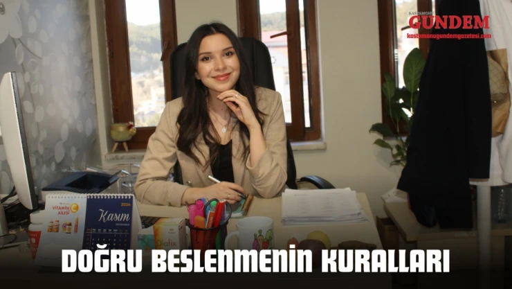 Doğru Beslenmenin Kurallarını Sıraladı