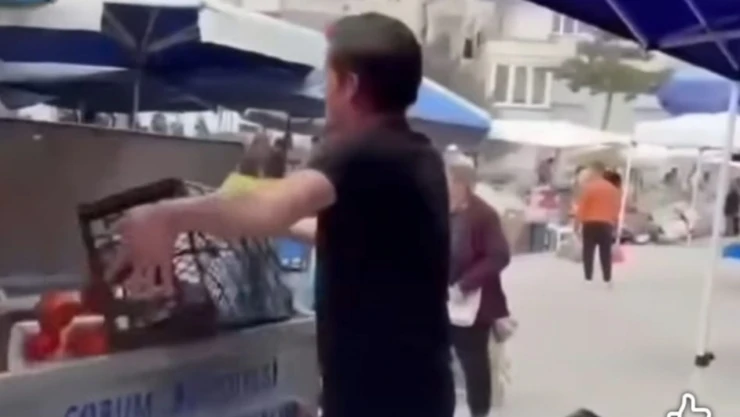 Domatesleri Çöpe Döktüler, Tezgahları İptal Edildi!