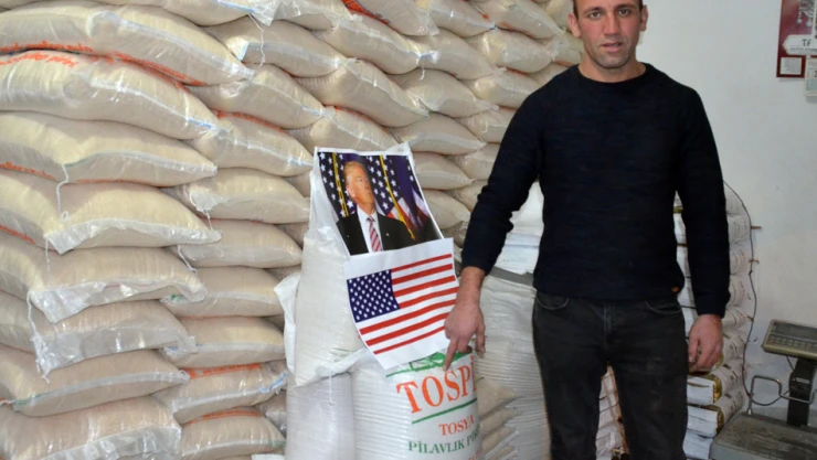 Donald Trump'a Tosya'dan pirinç