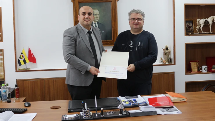 İsmail Atay'dan, Çağdaş Derdiyok'a Ziyaret