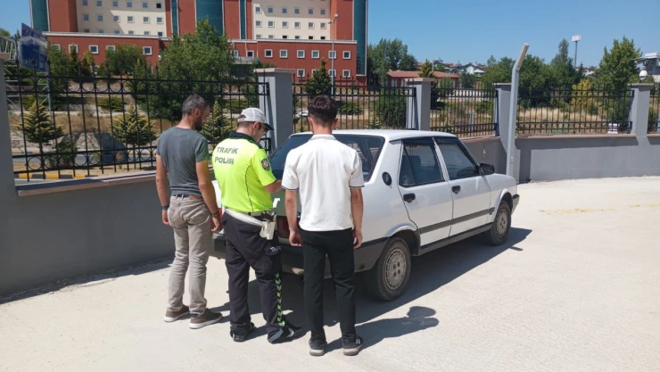 Drift Atan Sürücü Yakalandı