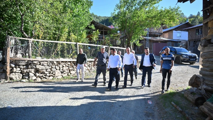 DSİ ve Orman Bölge Müdürlüğünden Köylerde İnceleme