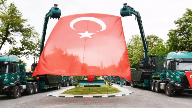 DSİ 'Yeşil Karıncalar' Ekibine 50 Yeni Araç Katıldı