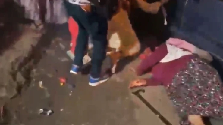 Havai Fişekler Kalabalığın Ortasında Patladı