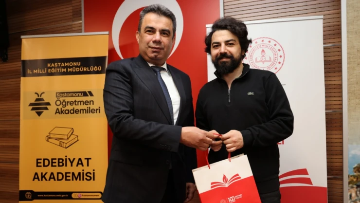 Edebiyat Akademisi, Yazar Kaan Murat Yanık'ı Ağırladı