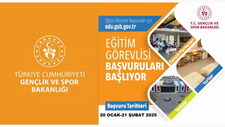 Eğitim Görevlisi Başvuruları Başlıyor