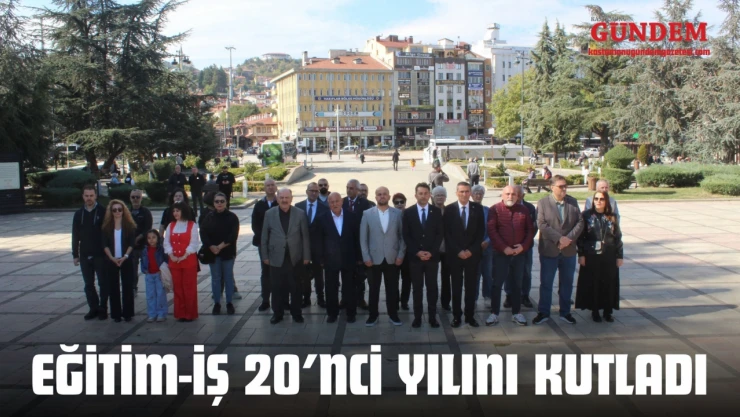 Eğitim-İş 20'nci Yılını Kutladı