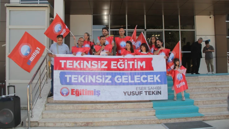 Eğitim- İş Şube Başkanı Ahmet Tevfik Bal: 'Tekinsiz Okullar Gördük'