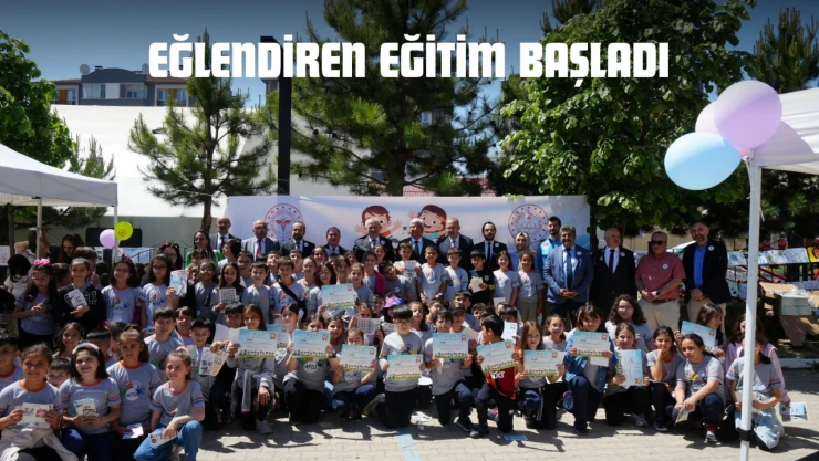 Eğlendiren Eğitim Başladı