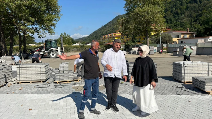 El Sanatları Çarşısı'nda Çalışmalar Tam Gaz