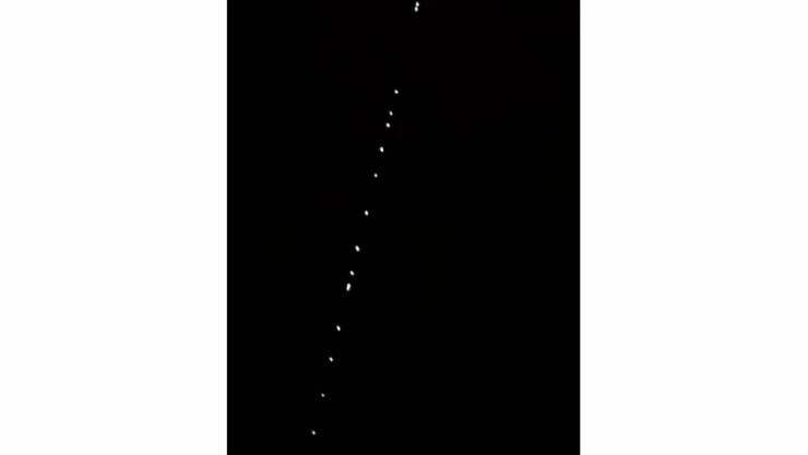 Elon Musk'ın uyduları Çankırı semalarında