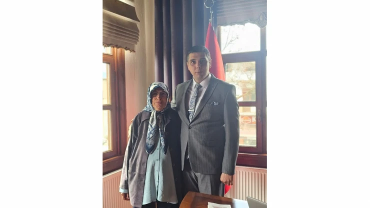 Emekli Öğretmen Yalçınkaya'dan Daday Kaymakamı Cevizci'ye Ziyaret