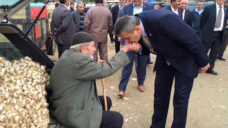 Emin Çınar bayramlaşma törenlerine katıldı