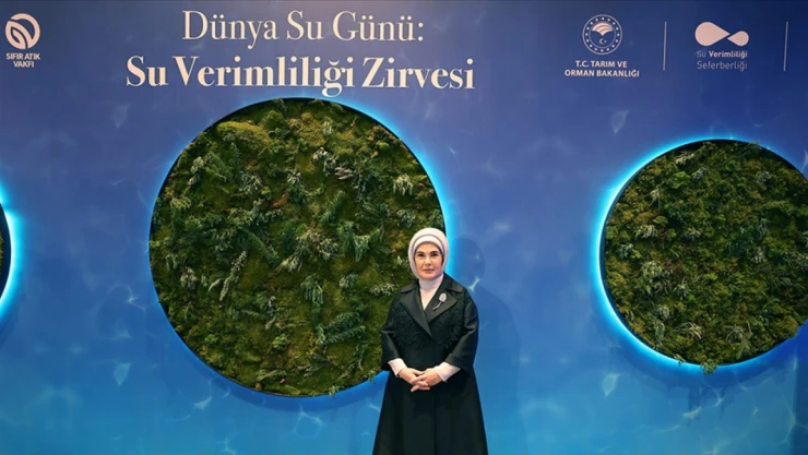 Emine Erdoğan'dan Su Verimliliği Zirvesi'ne İlişkin Paylaşım
