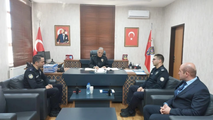 Emniyet Müdürü Taş'tan İlçe Ziyaretleri