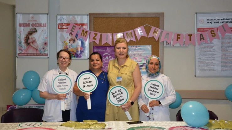 Emzirme Haftası Eğitim Standı Açıldı