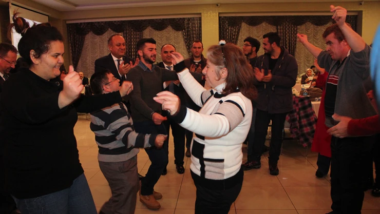 Engelliler gönüllerince eğlendi