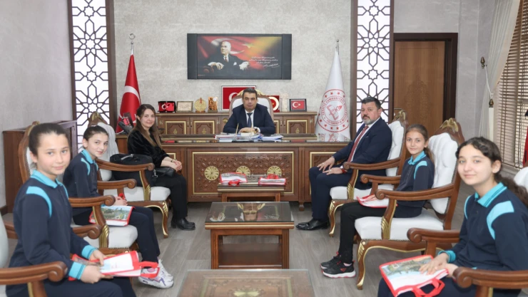 Erasmus Proje Ekibinden Hasan Gümüş'e Ziyaret