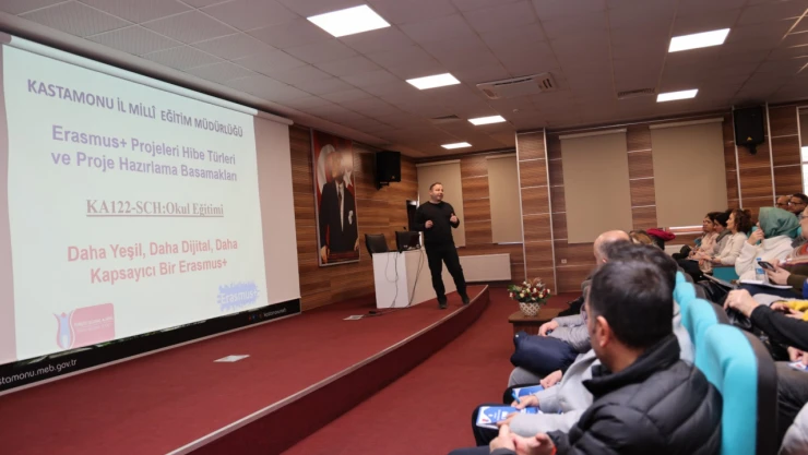 Erasmus Yurt Dışı Proje Yazma Eğitimi Gerçekleştirildi