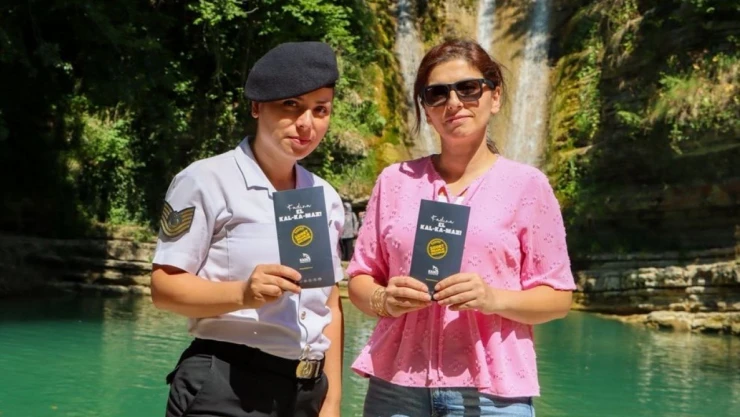 Erfelek Şelaleleri'nde KADES Bilgilendirmesi