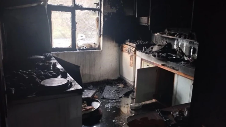 Yangın Faciasını Erken Müdahale Önledi