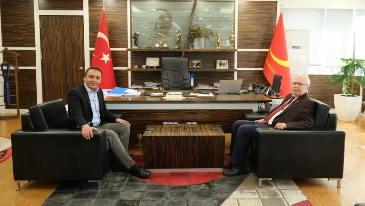 Eski Milletvekili Köylü'den Belediye Başkanı Baltacı'ya Ziyaret