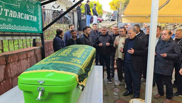 Eski TBMM Başkanı Mehmet Ali Şahin'in Babası Toprağa Verildi