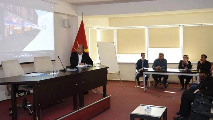 Esnaflar, Kasaplar Hali'nin yeni projesini inceledi