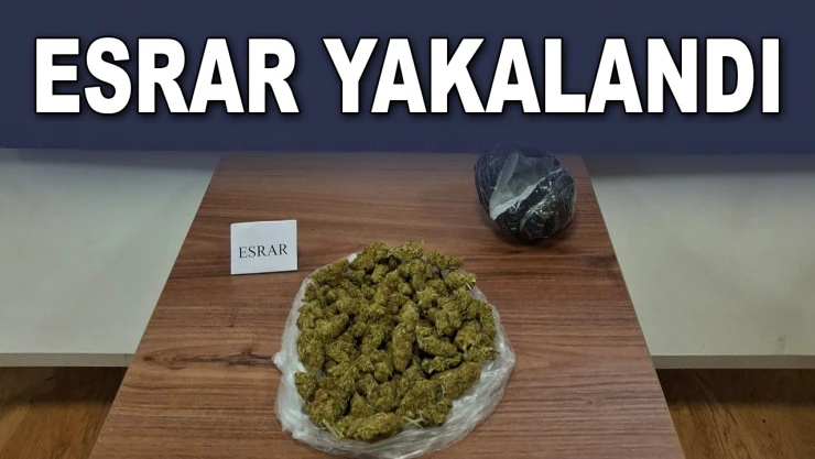 Esrar Ele Geçirildi!