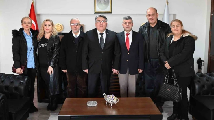 Rektör Özölçer'e Ziyaret