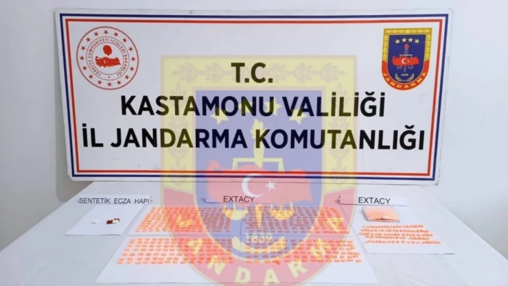 Extacy hap yakalandı