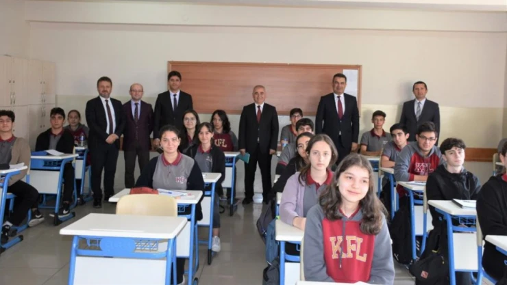 Fen Lisesi'ne ziyaret