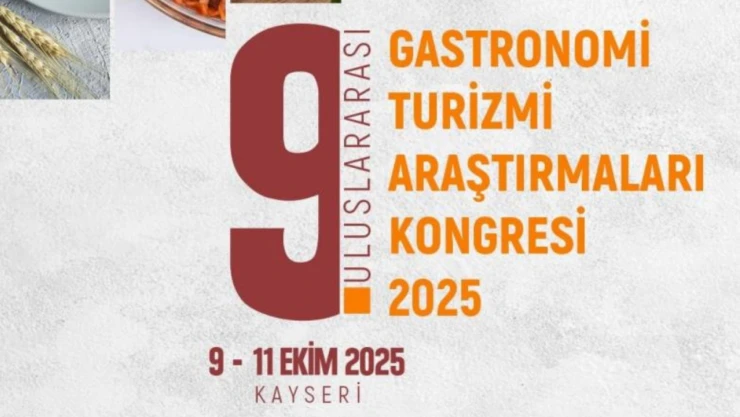 Gastronomi Turizmi Araştırmaları Kongresi Düzenlenecek