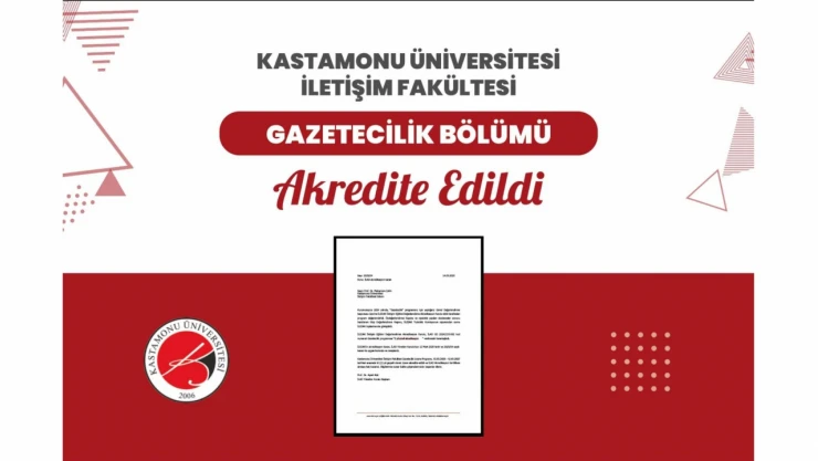 Gazetecilik Bölümü Akredite Edildi
