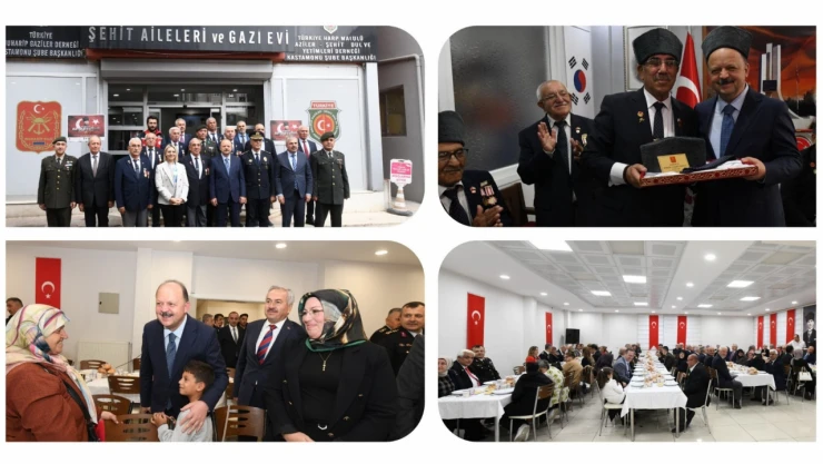 Gazi Ve Şehit Yakınları Onuruna Yemek Programı Düzenlendi