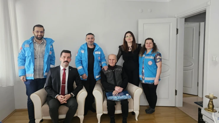 Gazileri Ziyaret Ettiler