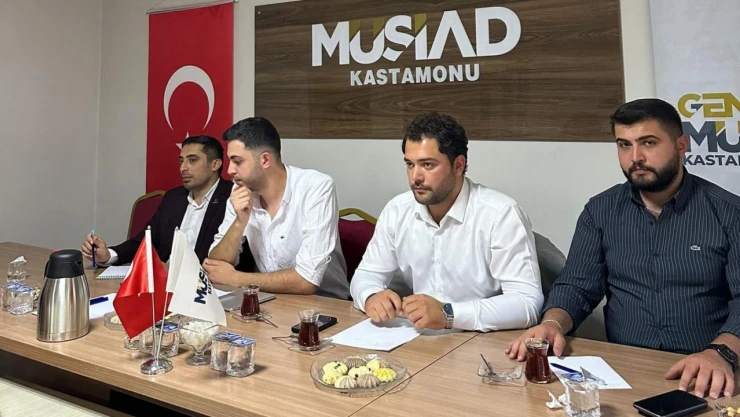 Genç MÜSİAD, Onur Türkmen'i Ağırladı