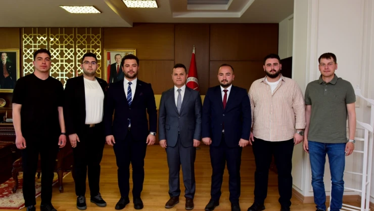 Genç MÜSİAD Şubesi'nden Rektör Topal'a Ziyaret