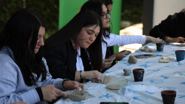 Gençler Seramik Sanatıyla Tanıştı